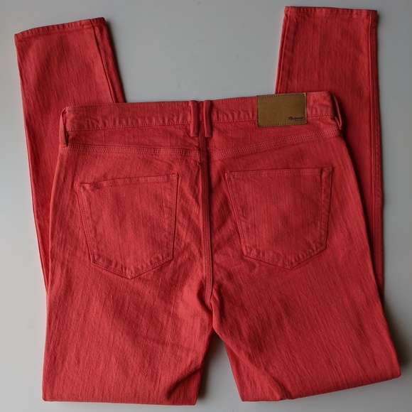 EUC Madewell Coral Skinny Jeans - Picture 4 of 5